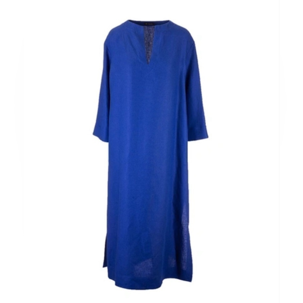 NEW Loro Piana Abito Leona Antigua Dress